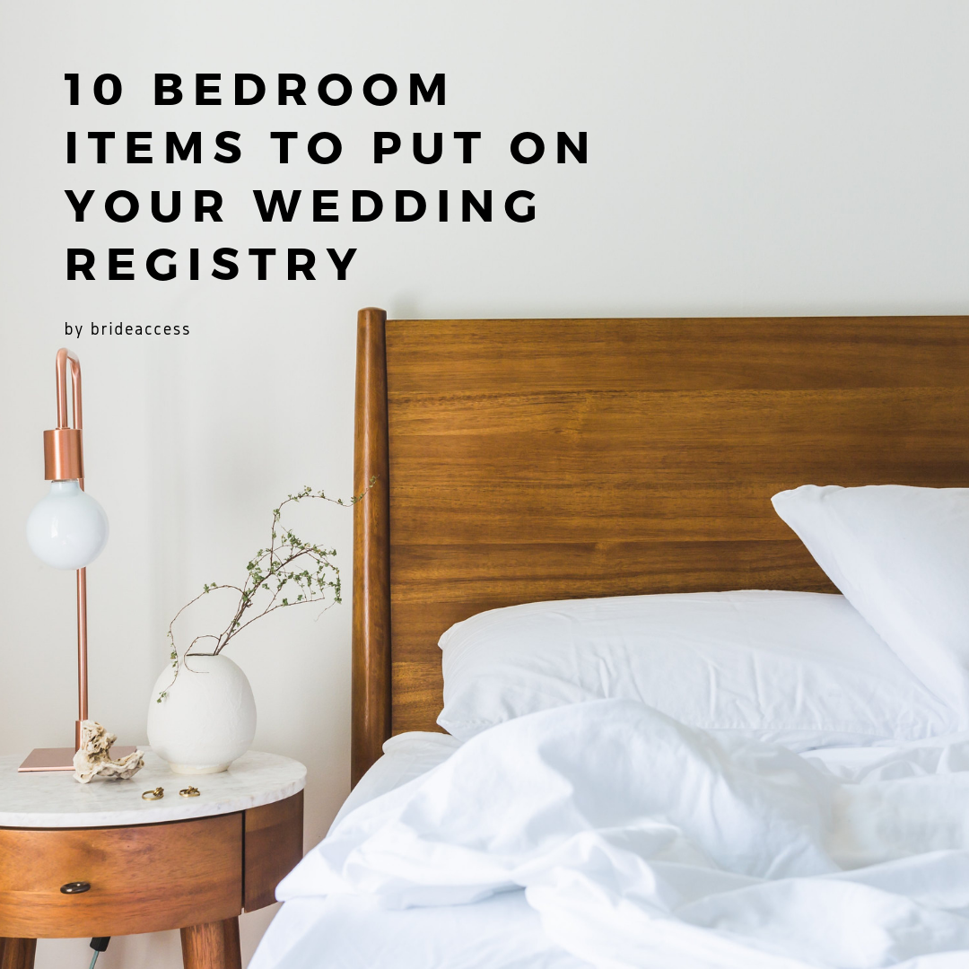 Items To Put On Your Wedding Registry 