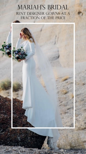 rent wedding gown near me