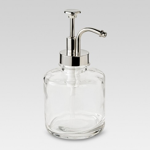 clear soap dispenser pump